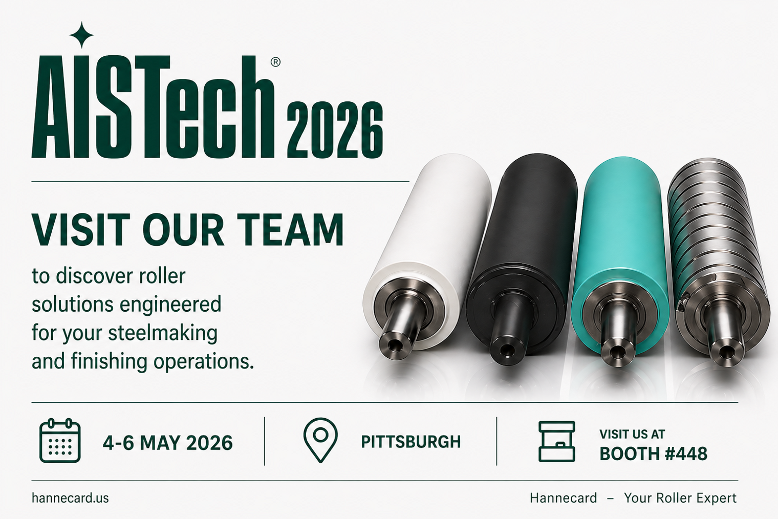Join Hannecard at AISTech 2026 in Pittsburgh