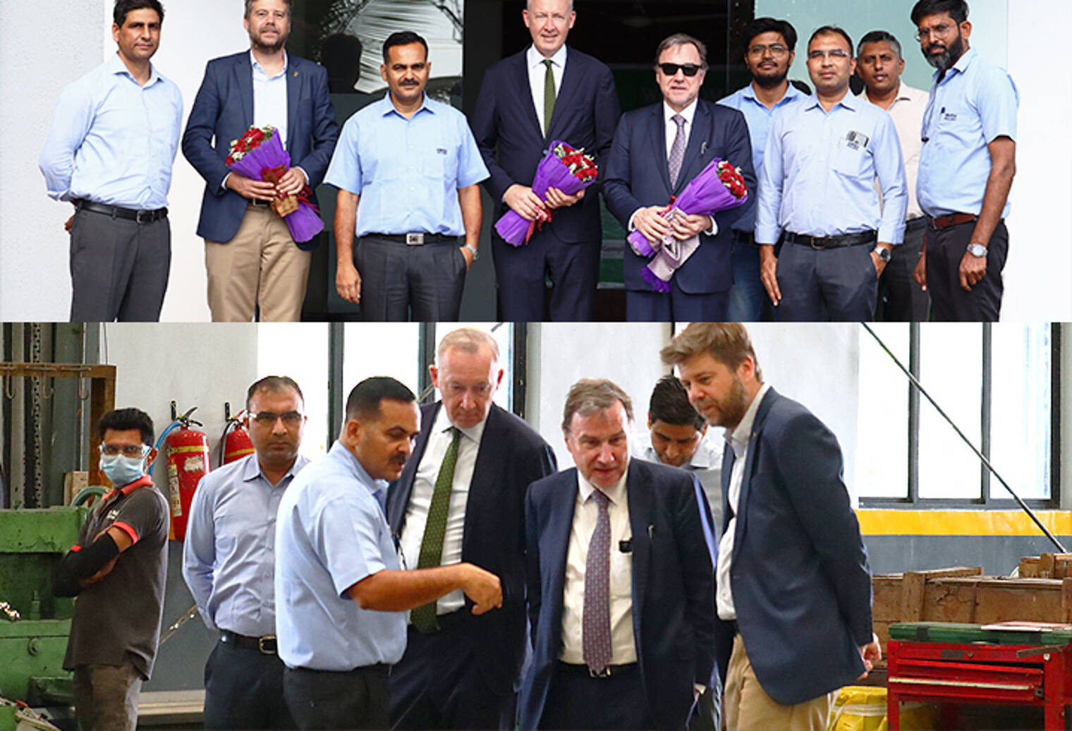 Belgian embassy at HMSU plant India